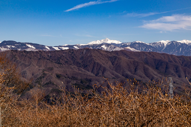 南アルプス塩見岳