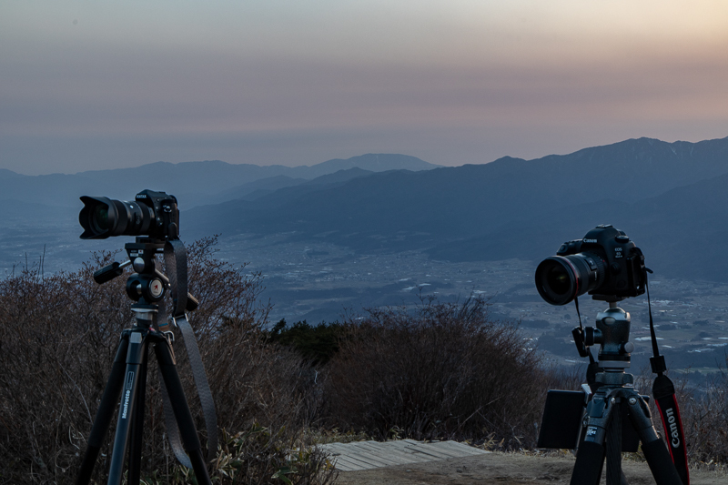 陣馬形山山頂