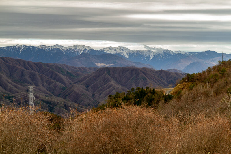 陣馬形山山頂からの絶景