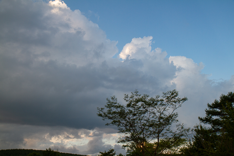 高原の空