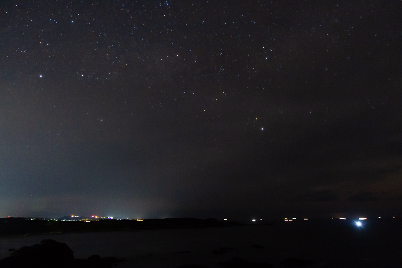 潮岬の星空