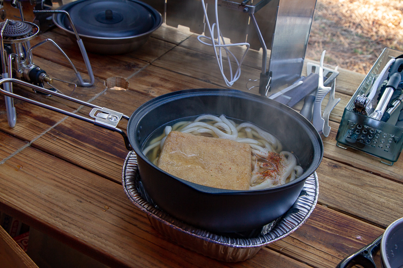 朝ごはんはうどん