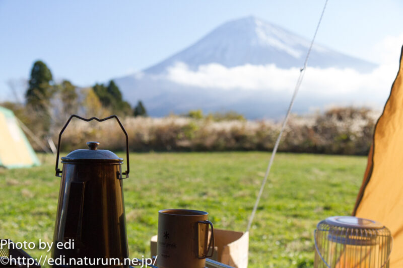 ケトルと富士山