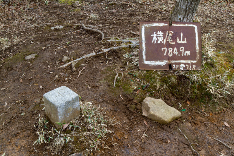 横尾山山頂